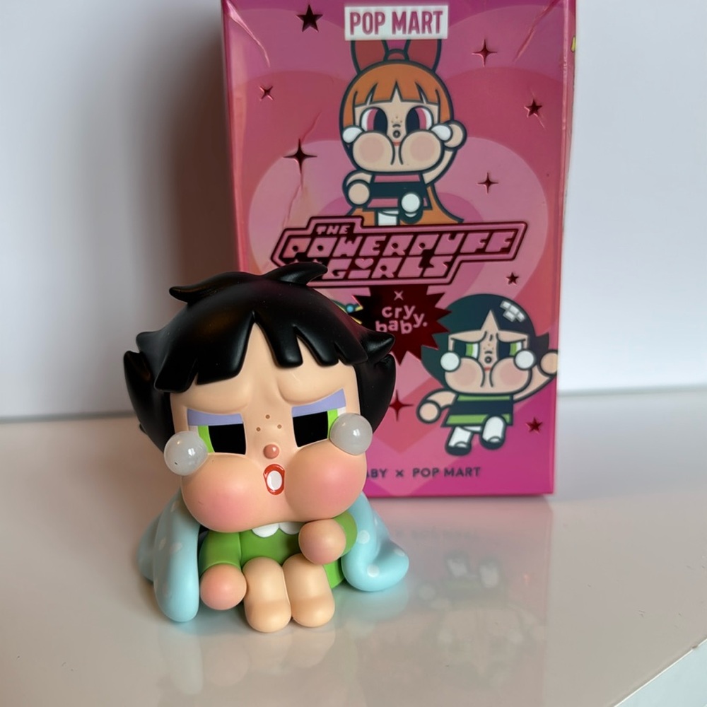 POPMART POWERPUFF GIRLS CRYBABY - SLEEPY BUTTERCUP